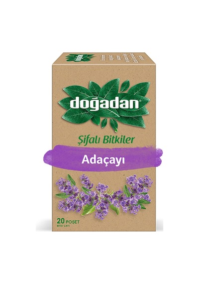 Doğadan Adaçayı Bardak Poşet 20'li - 8 Adet Tarı