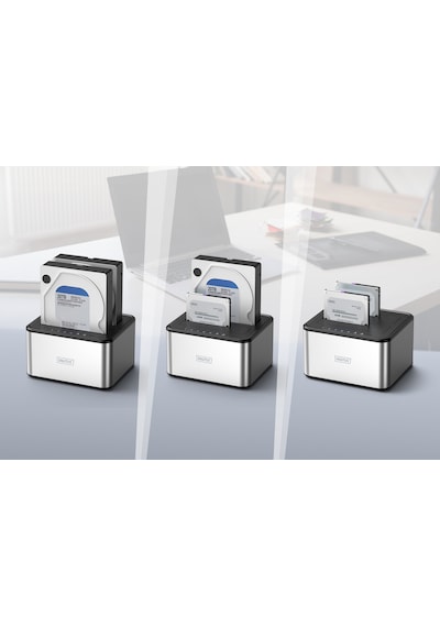 Sata Yerleştirme İstasyonu Usb 3.0, 2 Bağlantı Noktası, 2.5"/3.5"