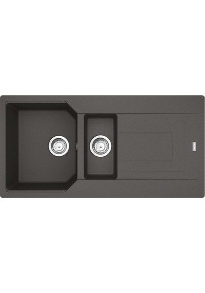 Franke Urban UBG 651-100 Slate Gri Granit Evye Gri - Mat Antrasit