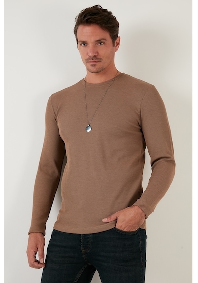 Buratti Erkek Sweat 5905073 Safari Kahverengi