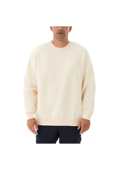Csc Gem Columbia Label Erkek Sweatshirt-7408 Krem