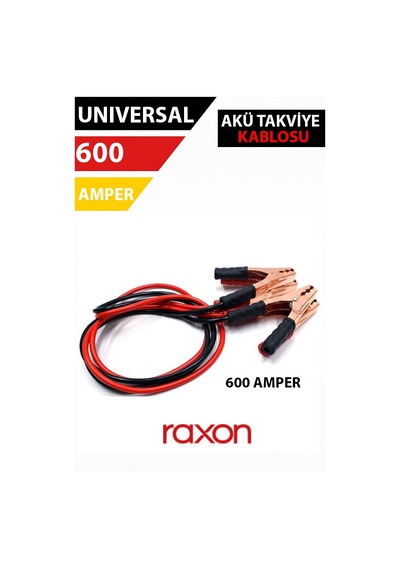 Profesyonel Akü Takviye Kablosu 600 Amp 2,3 Mt. Tüm Araçlara Uyumlu