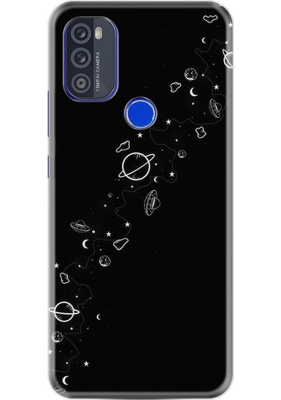 Reeder P13 Blue Max 2021 Kilif Silikon Desen Planet 1620 523367425