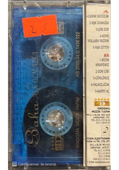 Plak Değildir Kaset Tir Baha Aşk Olmazsa Kaset