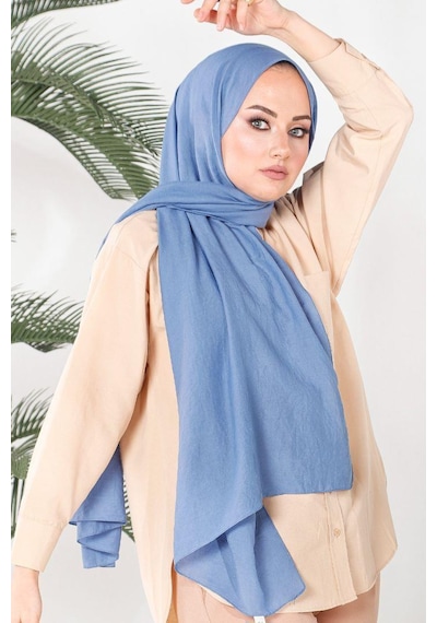 Harem Scarf Amor Şal - Mavi - Mavi
