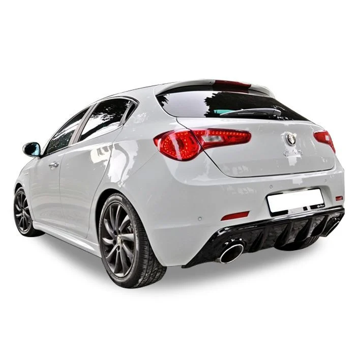 Alfa Romeo Giulietta Difüzör Çift Çıkış Plastik Parlak Siyah Nam Tunıng Garage