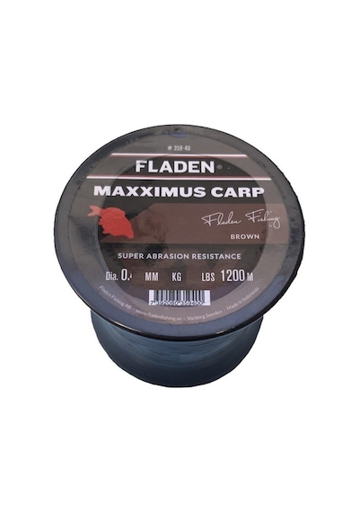 Fladen Maxximus Carp 0.45 MM 1200 M Misina Kahverengi