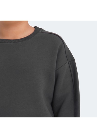 Slazenger LOGAN Çocuk  Koyu Gri Sweatshirt