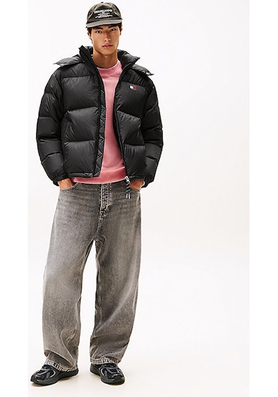 Tommy Hilfiger Erkek Marka Logolu Geri Dönüştürülmüş Yırtılmaz Naylon Dik Yakalı Fırtına Manşetli Kapüşonlu Siyah Mont Dm0dm22036 Bds Tommy Hilfiger Erkek Marka Logolu Geri Dönüştürülmüş Yırtılmaz Naylon Dik Yakalı Fırtına Manşetli Kapüşonlu Siyah Mont Dm0dm22036 Bds