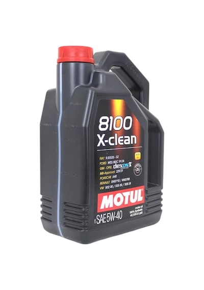 Motul 8100 X-Clean 5W-40 Dexos2 Tam Sentetik Motor Yağı 2 x 4 L