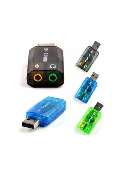 Platoon PL-8620 USB Ses Kartı 5.1 3D Sound USB Harici Ses Kartı Audio Çevirici