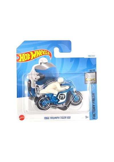 Hot Wheels Tekli Arabalar 1966 Triumph Tiger 100 Htd43 Renkli