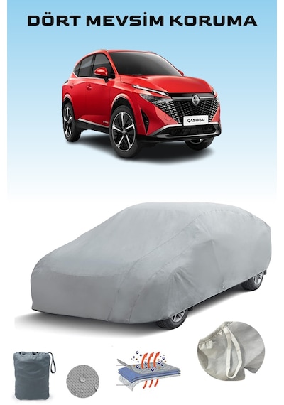 Gri Nissan Qashqai Suv Araba Brandası, Oto Örtüsü, Araba Çadırı Gri