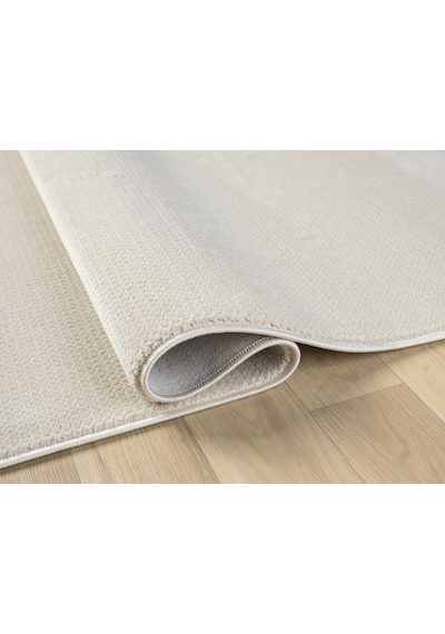 Mariesse Home Artes Serisi Bambu Dokulu Modern Sık Dokuma Koridor Kesme Yolluk Dokuma Makine Halısı Smart12000 Bej