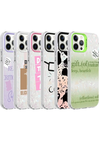 More Tr Apple Uyumlu iPhone 12 Pro Max Kılıf Mermer Desenli Zore Marbello Kapak