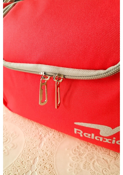 Termoslu Okul Beslenme Çantası Pembe Termal Lunch Box Çocuk Yetişkin Pembe