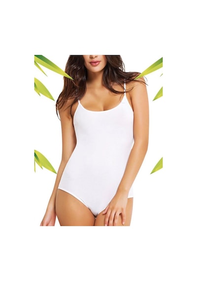 Q-En Bambu Bayan Ince Askılı Body Çıtçıtlı 702