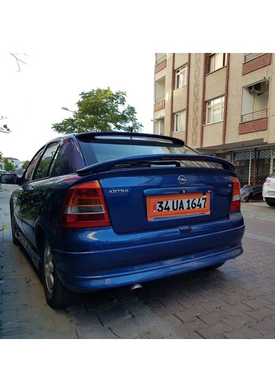 Opel Astra G Işıklı Spoiler Hb (fiber-boyasız)
