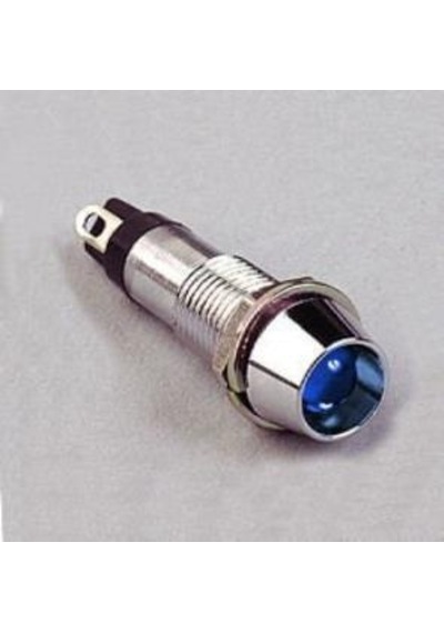 Ic-225 Sinyal Lambası 8Mm Metal 12 Volt-Sarı