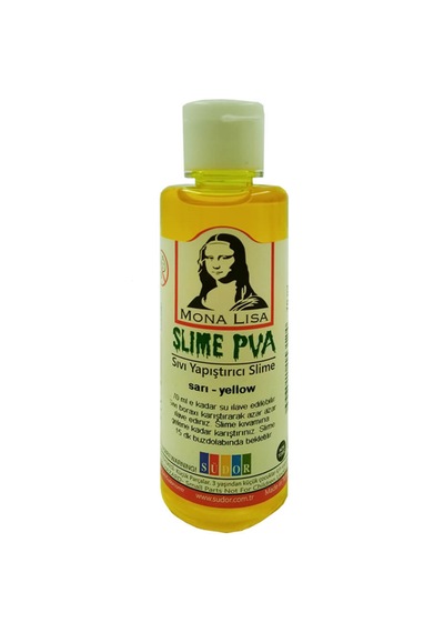 Mona Lisa Südor Sıvı Yapıştırıcı Slime 70 Ml Sarı