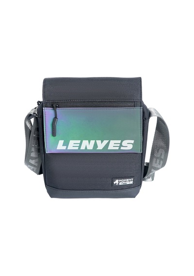 Lenyes Lb711 Dazzling Crossbody Serisi Çok Amaçlı Su Geçirmez Çapraz Vücut Çantası Siyah Siyah