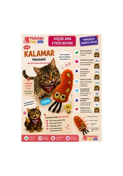 Kalamar Hışırtılı,çıngıraklı,matatabi Li,pelüş Oyuncak