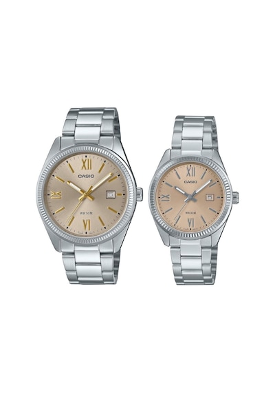 Casio Mtp-ltp-1302dd-9avdf Çift Kol Saati Kadın-erkek Metalik