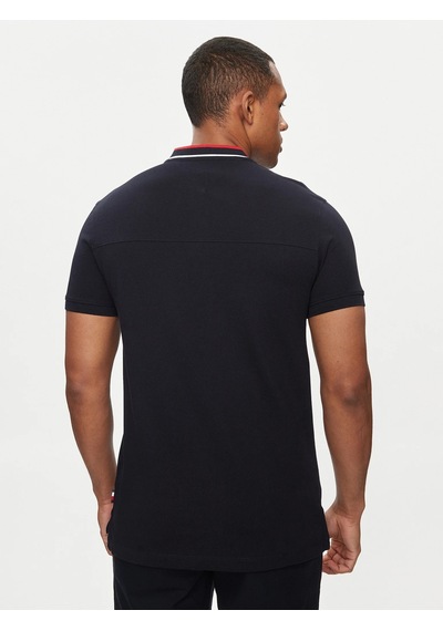 Tommy Hilfiger Tommy Hılfıger Erkek T-shırt Mw0mw34752-dw5 Lacivert