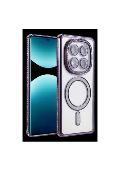 Redmi Note 15 Pro 5g Joke Simli Magneticsafe Kılıf - Derin Mor İtdark55243