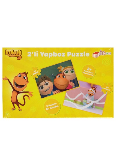 Kukuli 2'li Yapboz Puzzle 32 Parça