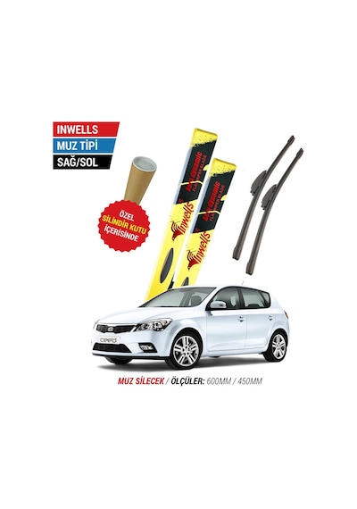 Kia Ceed İnwells Muz Silecek Takımı (2009-2011)