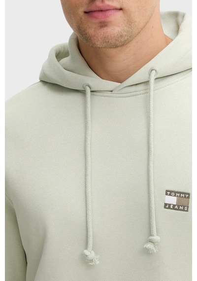 Tommy Jeans Erkek Sweat Dm0dm20258 M1c Yeşil Yeşil
