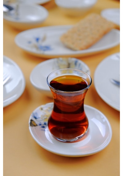 Jamuor Basak Pebble Porselen Kahvaltı Takımı 6 Kişilik 20 Parça Pblkhprs1011 Çok Renkli