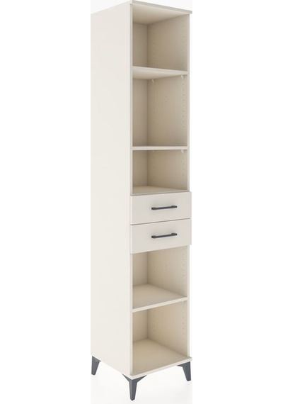 Hyperion Dolap 4 Raflı 2 Çekmeceli 44x44x221 Aytaşı-aytaşı Aytaşı