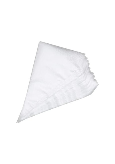 Kullan At - Tek Kullanımlık Krema Sıkma Torbası Seti, Plastik, 37x31x21 Cm, 1 Paket - 50 Adet
