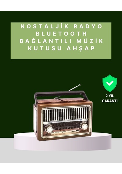 Kablosuz Bluetooth Hoparlör Ve Fm Radyo