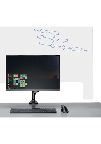 Kensington KGuard™ Monitöre Monte Şeffaf Akrilik Masa Bölme Ekranı (627506)