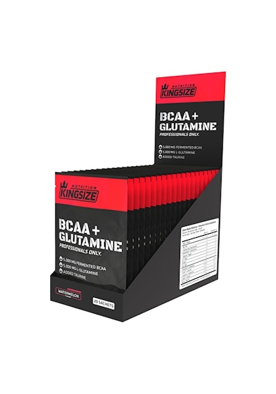 Kingsize Nutrition Bcaa + Glutamine Powder 12 Gr 20 Saşe - Karpuz