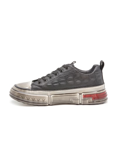 Beverly Hills Polo Club Marcomen 18219 İthal Fashion Erkek Deri Sneakers Ayakabı Siyah
