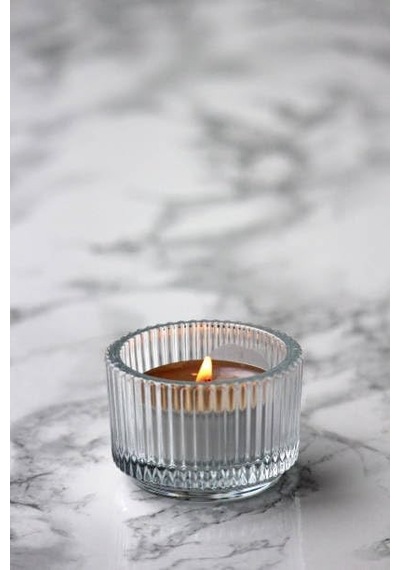 Tealight Tutucu Şeffaf Cam 3 5 Cm Çok Renkli