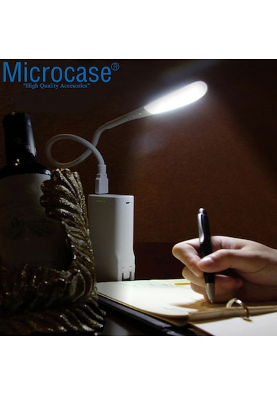 Dokunmatik Esnek Usb Pc Notebook Led Lamb Aydınlatma Al2487 Beyaz