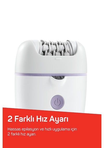 Arzum Ar5173 Sateen Touch Şarjlı Epilasyon Cihazı, Beyaz