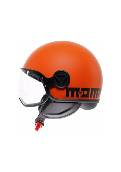 Momo Kask/ Fgtr Classıc Mat Orange/black Çok Renkli