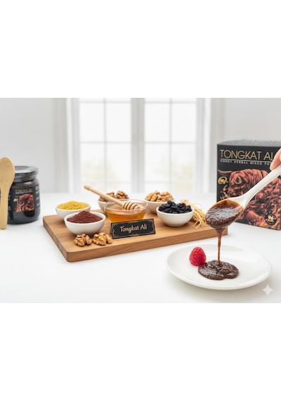 Tongkat Ali 240 Gr Premium Balli Bitkisel Karışımlı Macunu 96 Saat Guç & Perfprmanse Artirici Macun