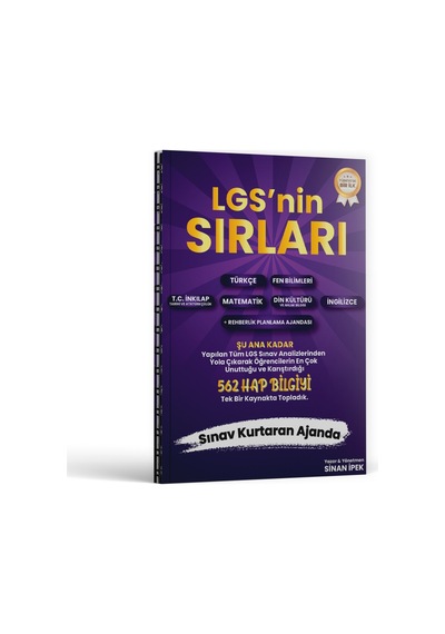 8.sınıf Lgs Nin Sırları Sinan İpek - 2026-27