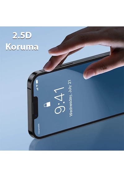 Ally İphone 13 Mini 5.4inç Tempered Kırılmaz Cam Ekran Koruyucu- 5775