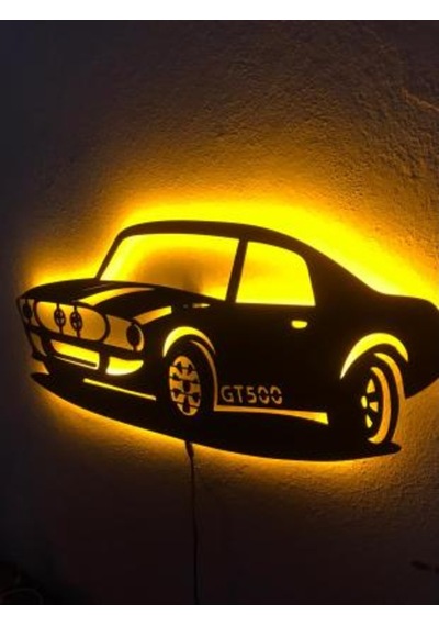 Araba Led Işıklı Tablo (523524751)