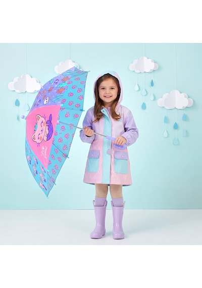 Milk&moo Caty Mermaid Çift Katmanlı Çocuk Şemsiyesi Çok Renkli