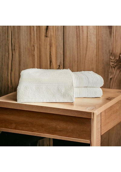 Lunox Home%100 Havlu Takımı Vücut Havlusu 90x140 Cm, Baş Havlusu 50x80 Cm, Ekstra Yumuşaklık Krem Sku: Smg8690010234940 Açık Bej