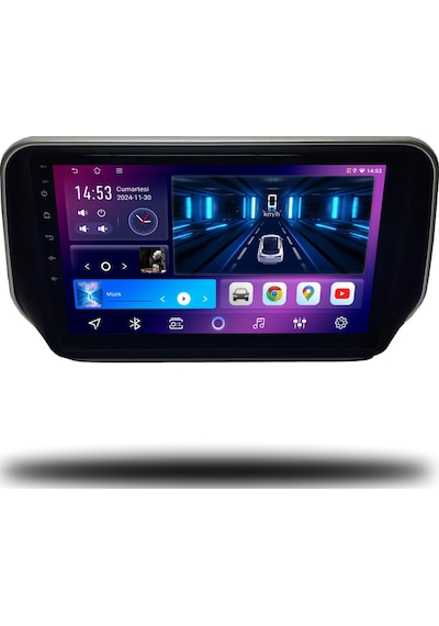 Caros Hyundai Santa Fe Ix45 2018-2022 Uyumlu Android Multimedya 4gb Ram 128gb Hafıza 10"